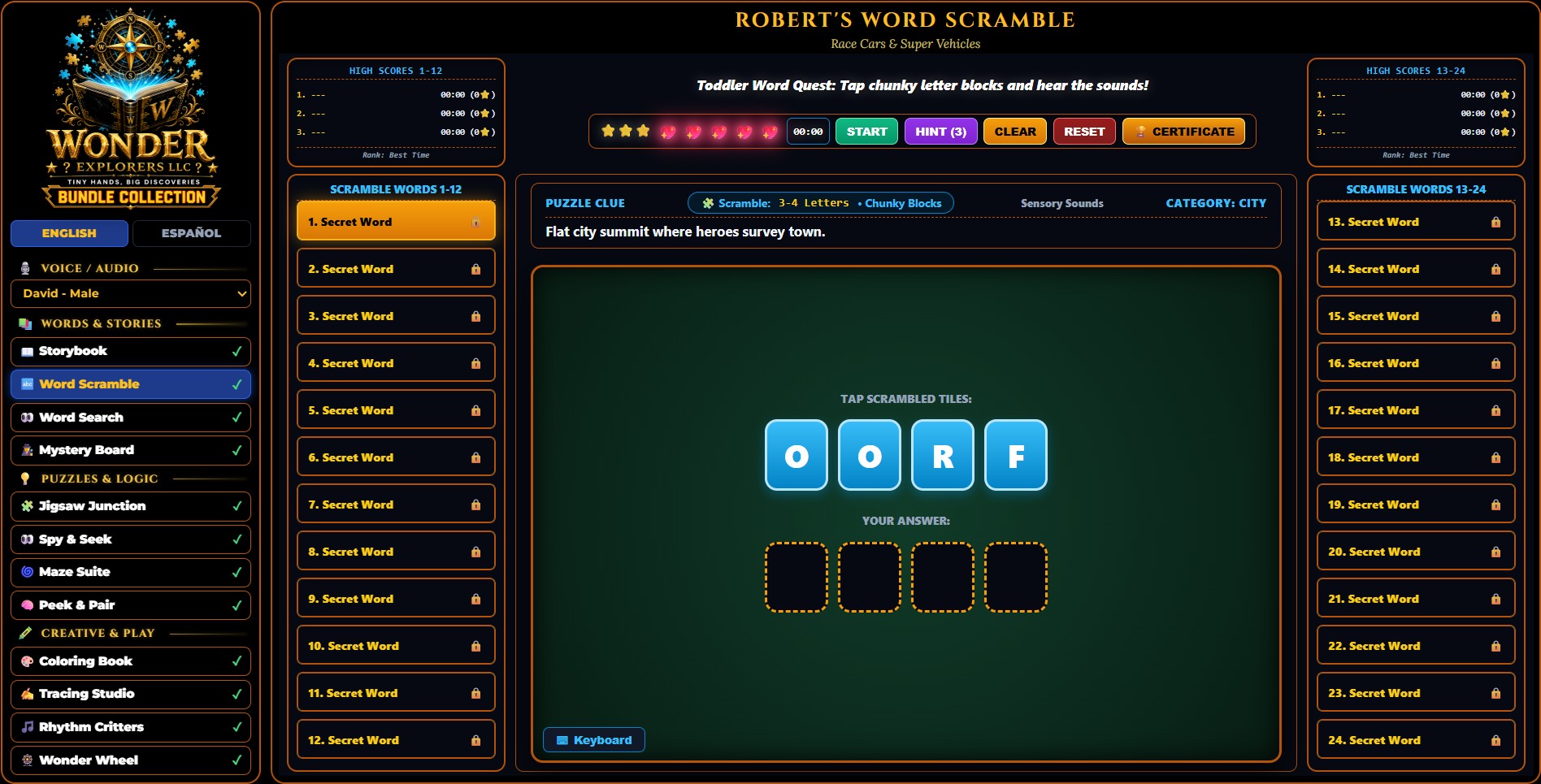 Word Scramble